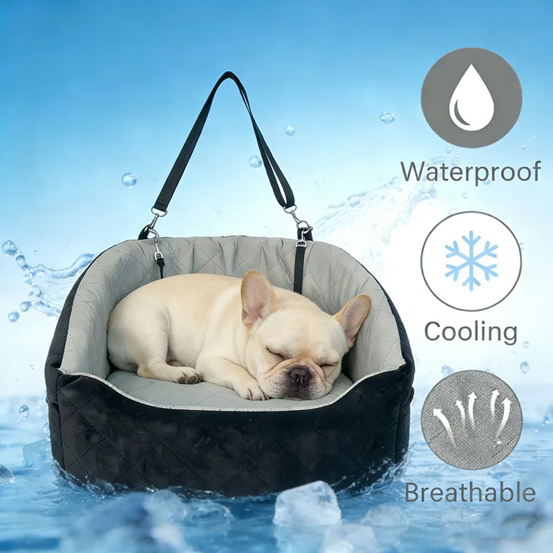 Pet Car Carrier Bed