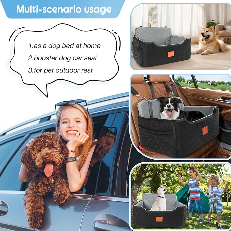 Rear Seat Car Pet Bed