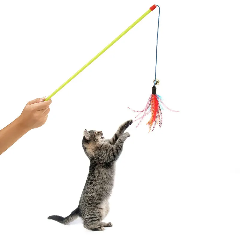 Feather Cat Wand